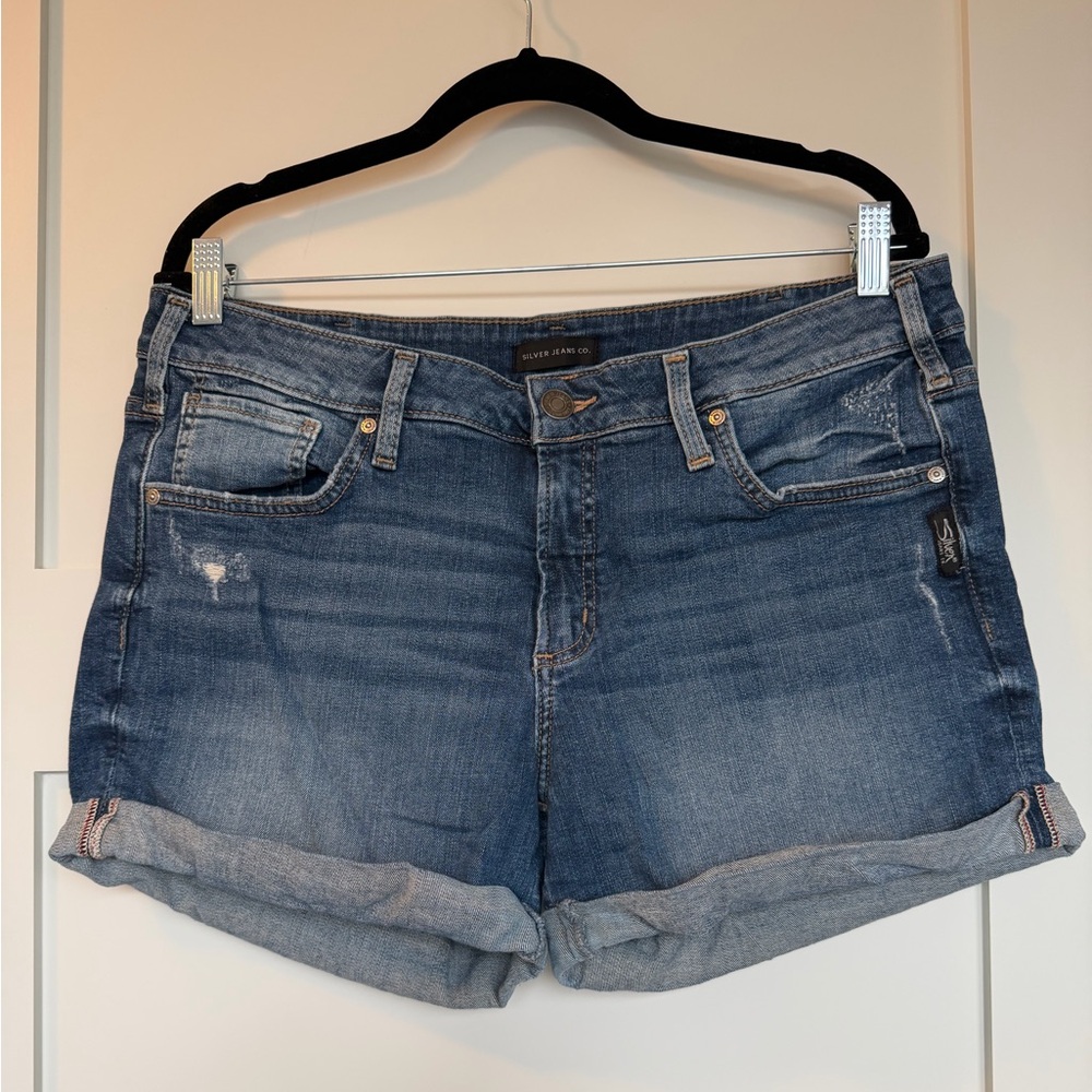 Boyfriend Denim Shorts